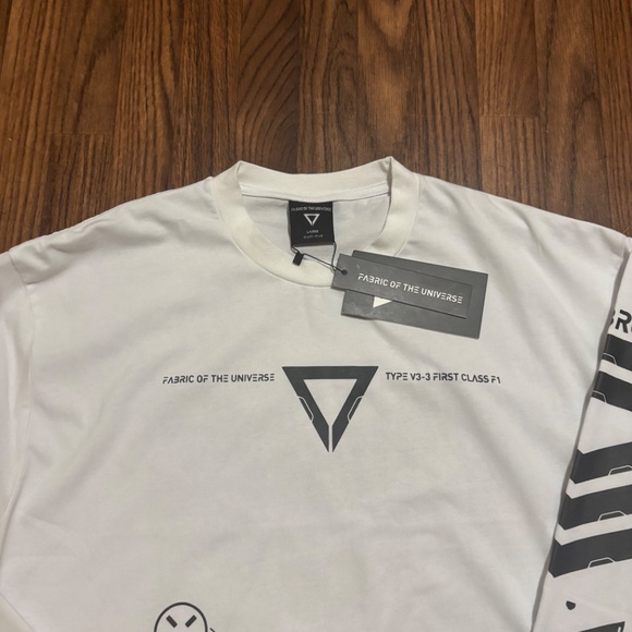 Fabric Of The Universe * Men’s Dual Fusion Premium Long Sleeve * Large * NWT - Picture 10 of 12